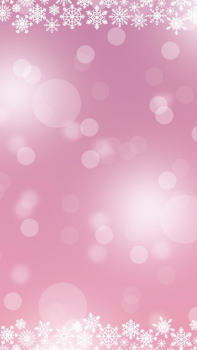 Iphone Wallpaper Christmas Pink - HD Wallpaper 
