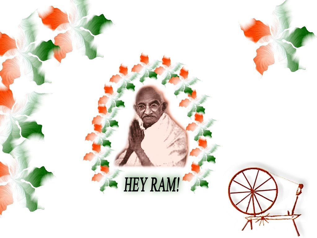 Birthday Card For Mahatma Gandhi - HD Wallpaper 