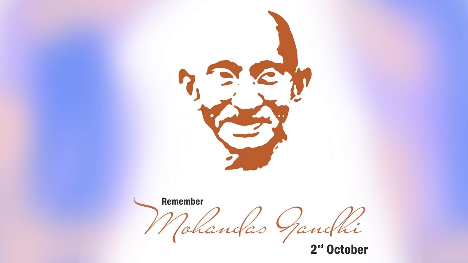 Gandhi Jayanti Wallpapers - Gandhi Jayanti Free Vector - HD Wallpaper 