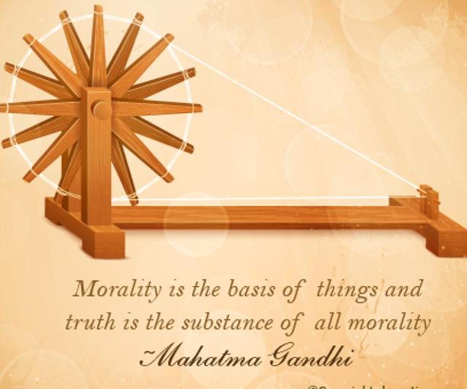 Hindustantimes Spinning Wheel Of Gandhi 960x800 Wallpaper teahub.io