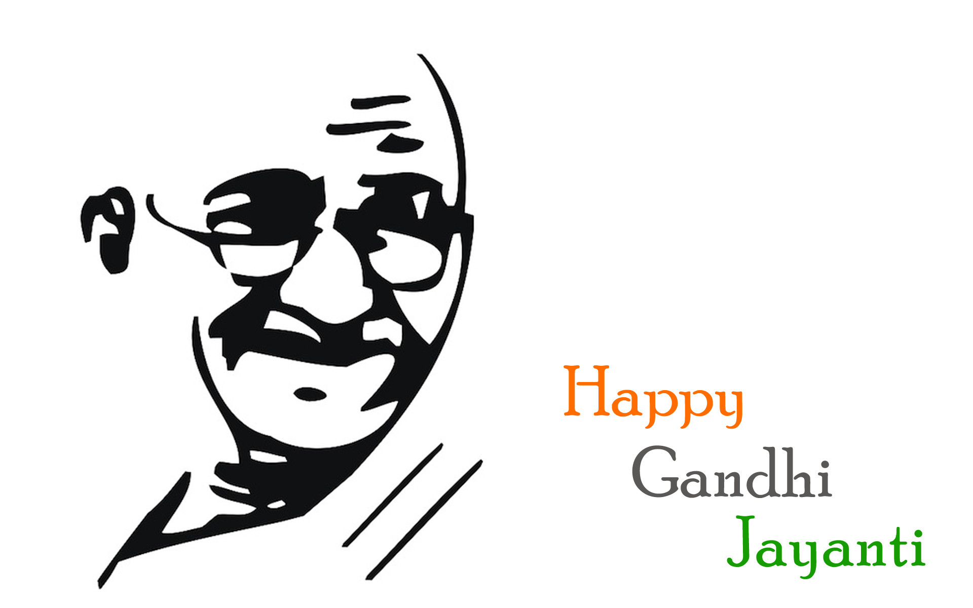 Mahatma Gandhi Wallpapers Background Pictures - Happy Gandhi Jayanti Png -  1920x1200 Wallpaper 