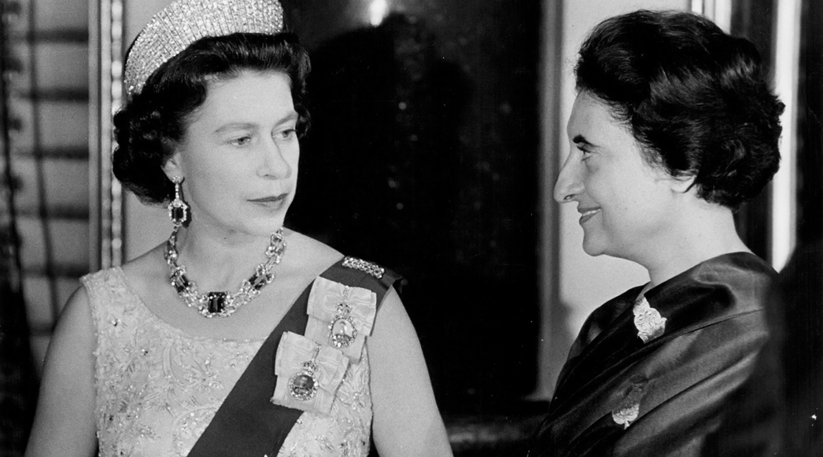 Queen And Indira Gandhi - HD Wallpaper 
