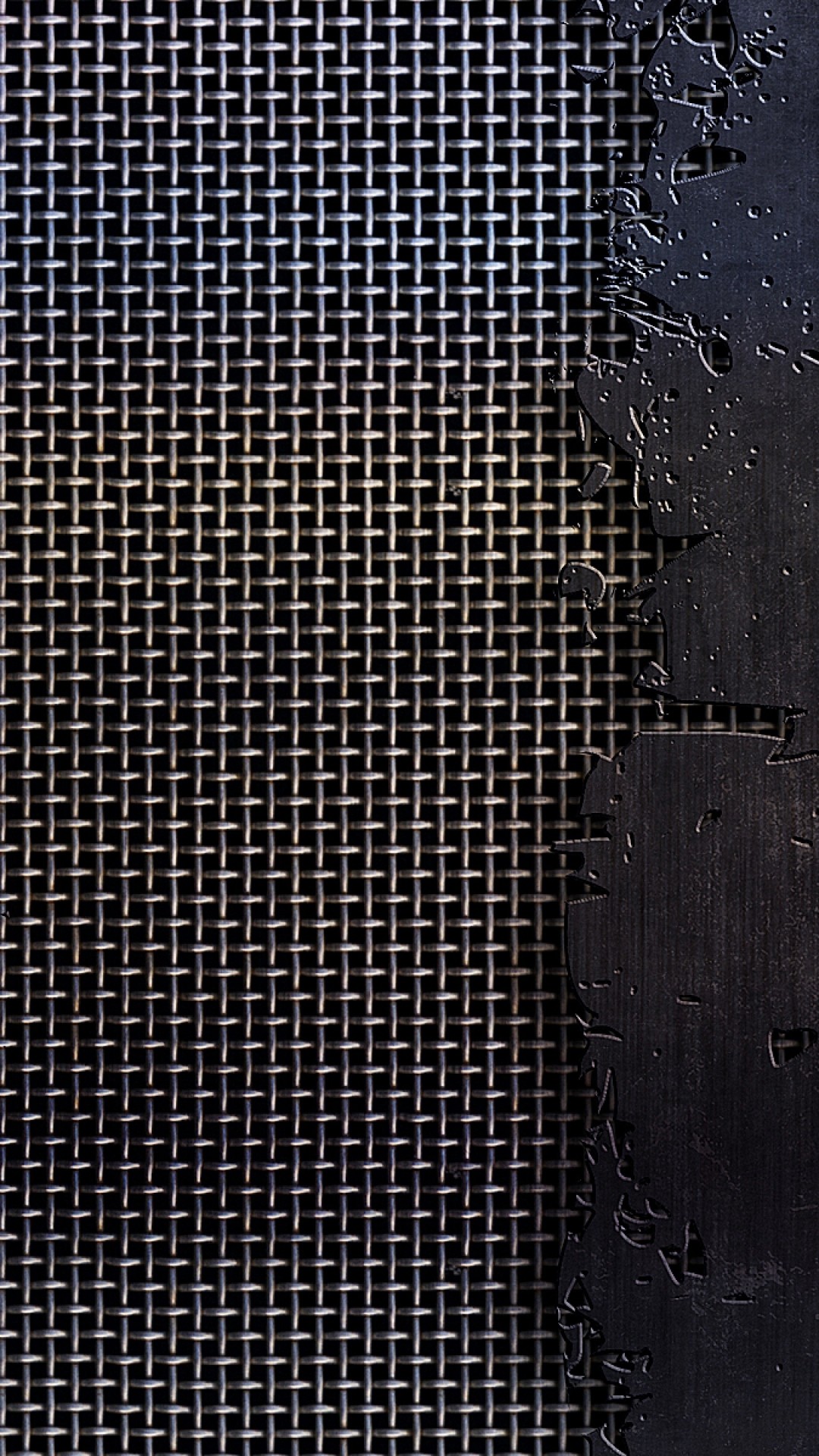 Wallpaper Metal, Mesh, Cracks, Scratches, Black And - Ronald Reagan Presidential Library - HD Wallpaper 