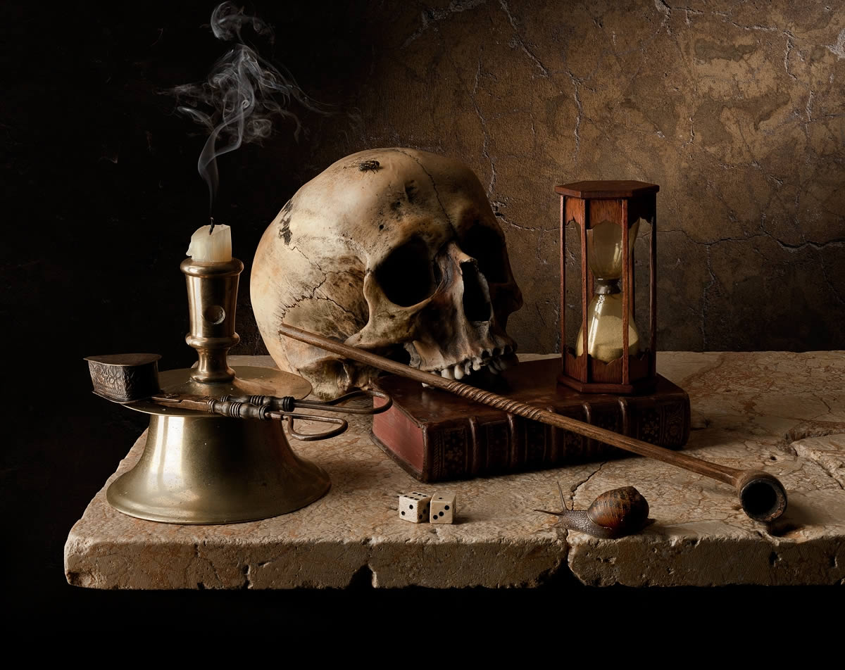 Memento Mori Hd Wallpapers, Desktop Wallpaper - Vanitas By Kevin Best - HD Wallpaper 