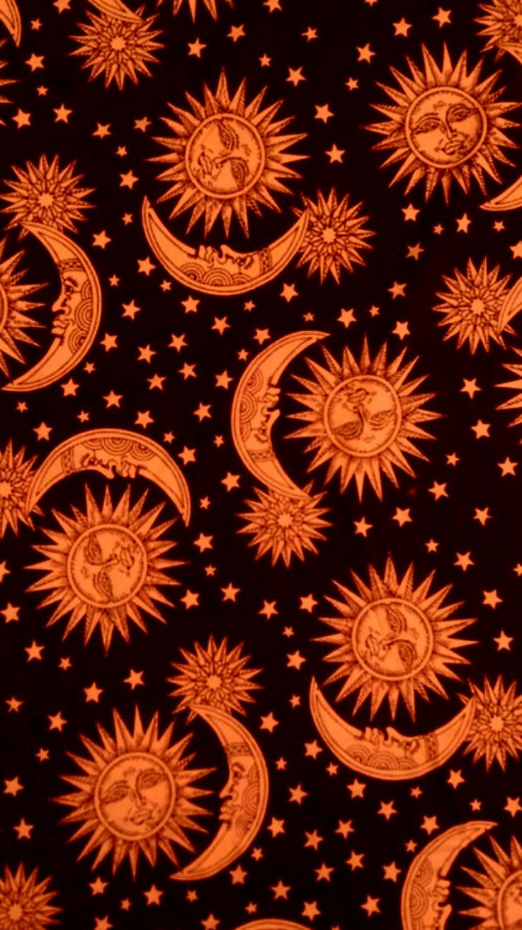 Boho Sun And Moon - HD Wallpaper 