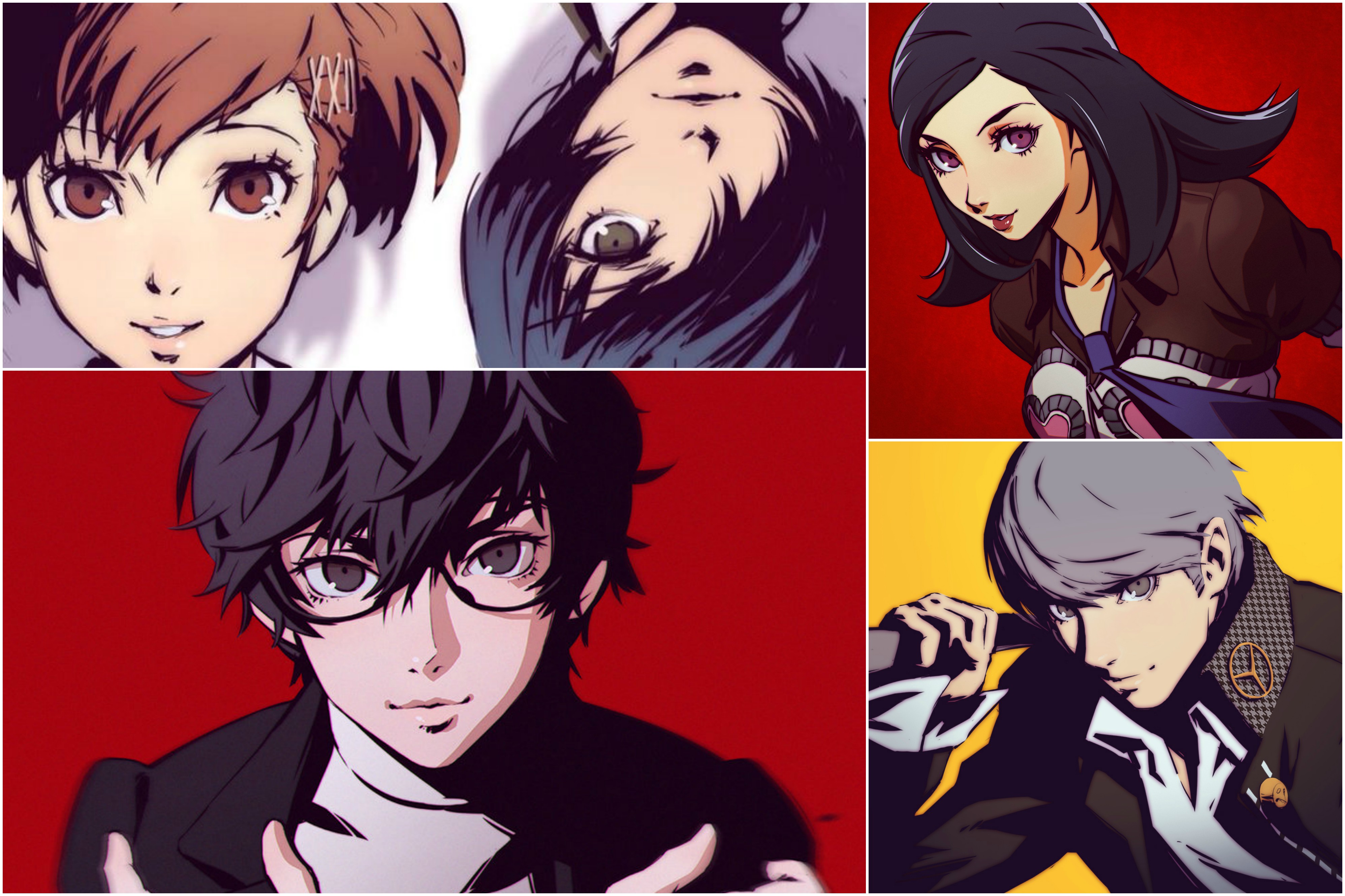 Persona 3 4 5 - HD Wallpaper 