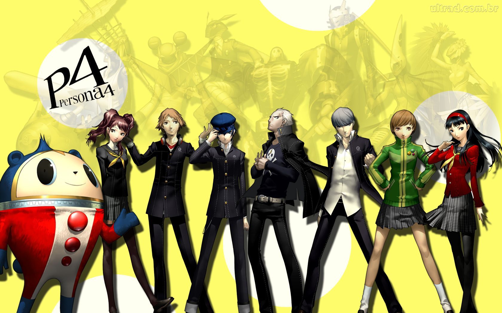 Character Height Persona 4 - HD Wallpaper 
