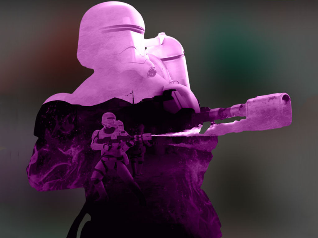 Star Wars Wallpaper - Star Wars First Order Troopers Posters - HD Wallpaper 