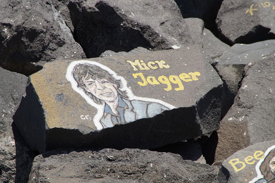 Mick Jagger, Musician, Art, Painting, Stones, Shore - Mick Jagger - HD Wallpaper 