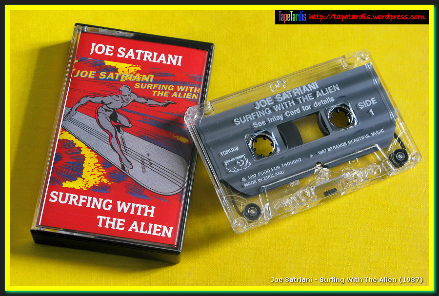 Surfing With The Alien Audio Cassette - Joe Satriani Surfing With The Alien Cassette - HD Wallpaper 