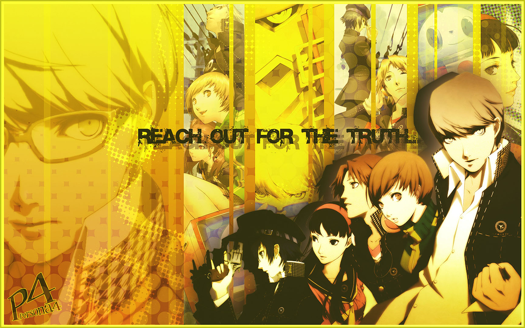 Reach Out For The Truth - Persona 4 The Truth - HD Wallpaper 