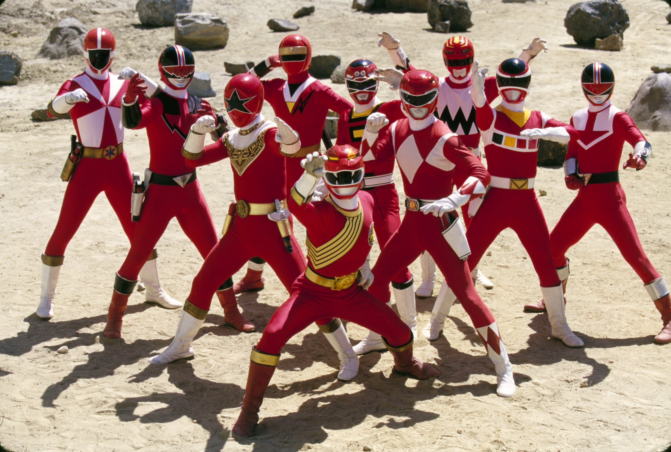 Power Rangers Red Ranger Reunion - HD Wallpaper 