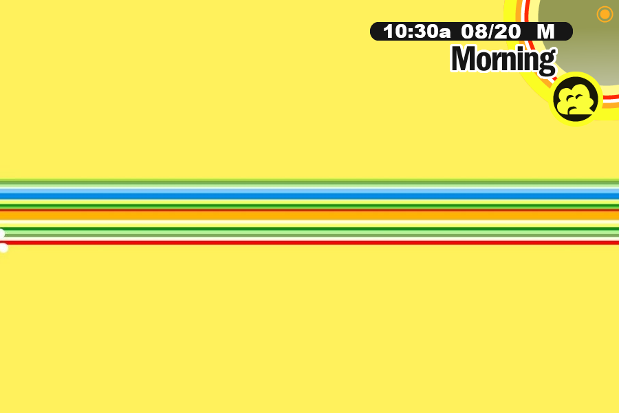 Persona 4 Hud Extended Rainmeter Skin - Colorfulness - HD Wallpaper 
