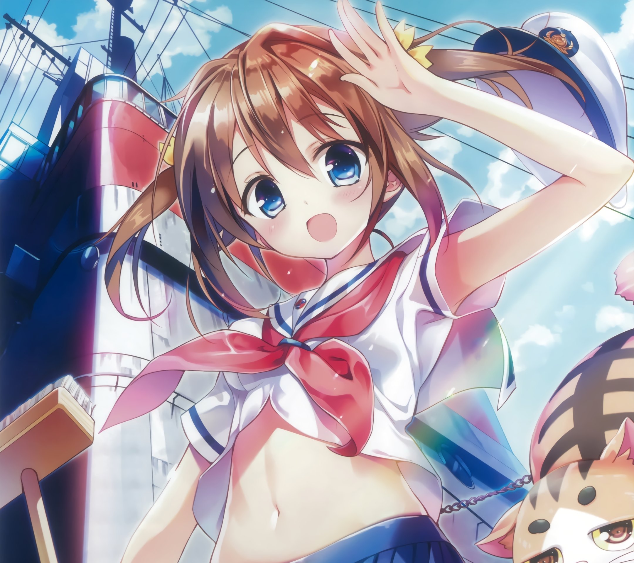 Haifuri Akeno Misaki - HD Wallpaper 