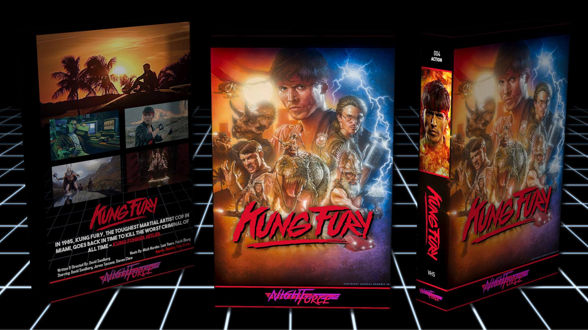 Vhs Cover Kung Fury - HD Wallpaper 