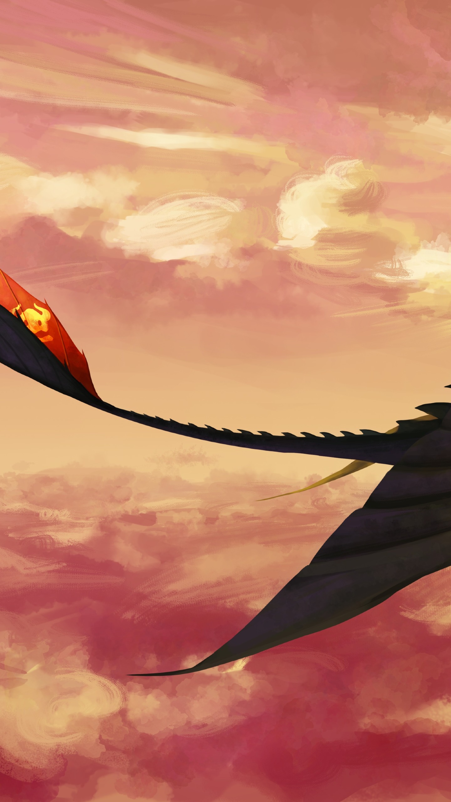 Toothless And Hiccup Flying - HD Wallpaper 