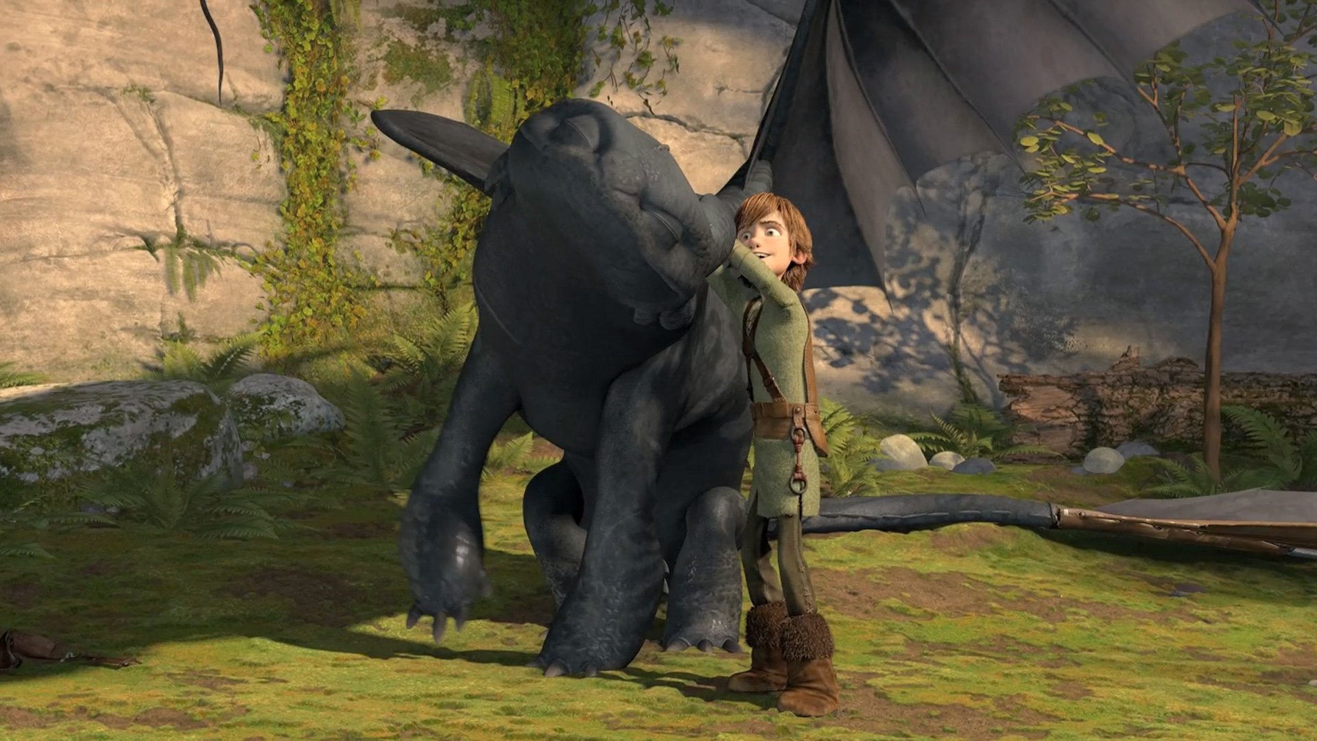 Toothless How To Train Your Dragon Hiccup - Train Your Dragon Toothless - HD Wallpaper 