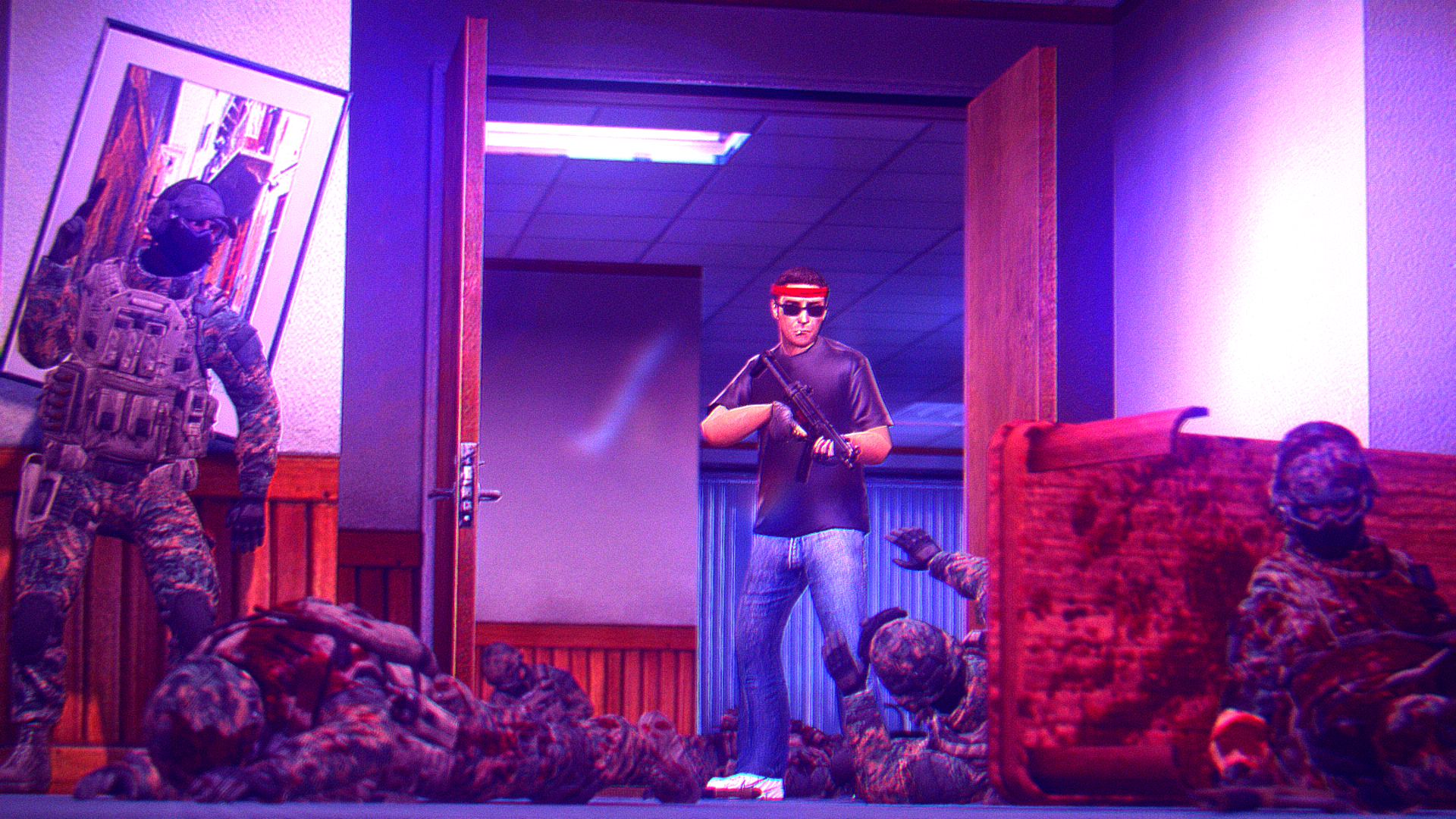 Kung Fury Fan Art - HD Wallpaper 