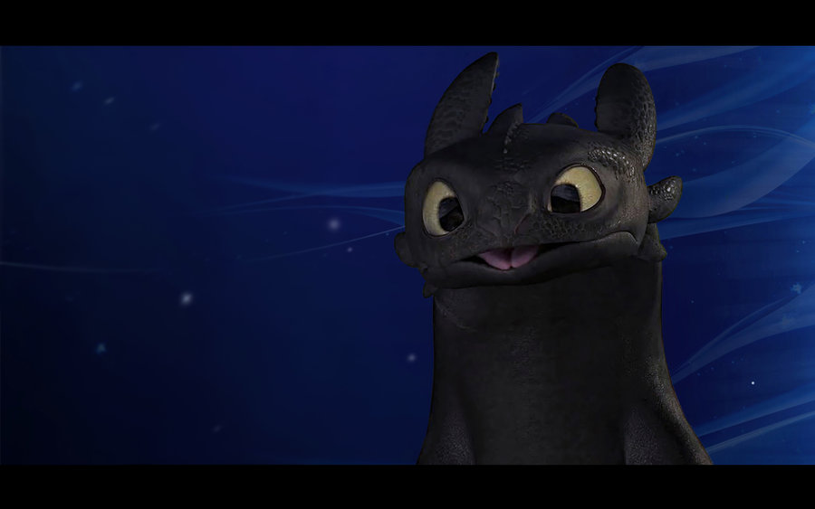 Toothless Wallpapers Wallpaper - Train Your Dragon Toothless - HD Wallpaper 