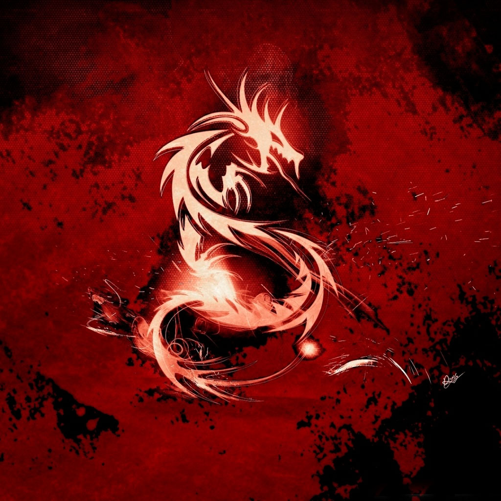 Ipad Wallpaper Dragon - HD Wallpaper 