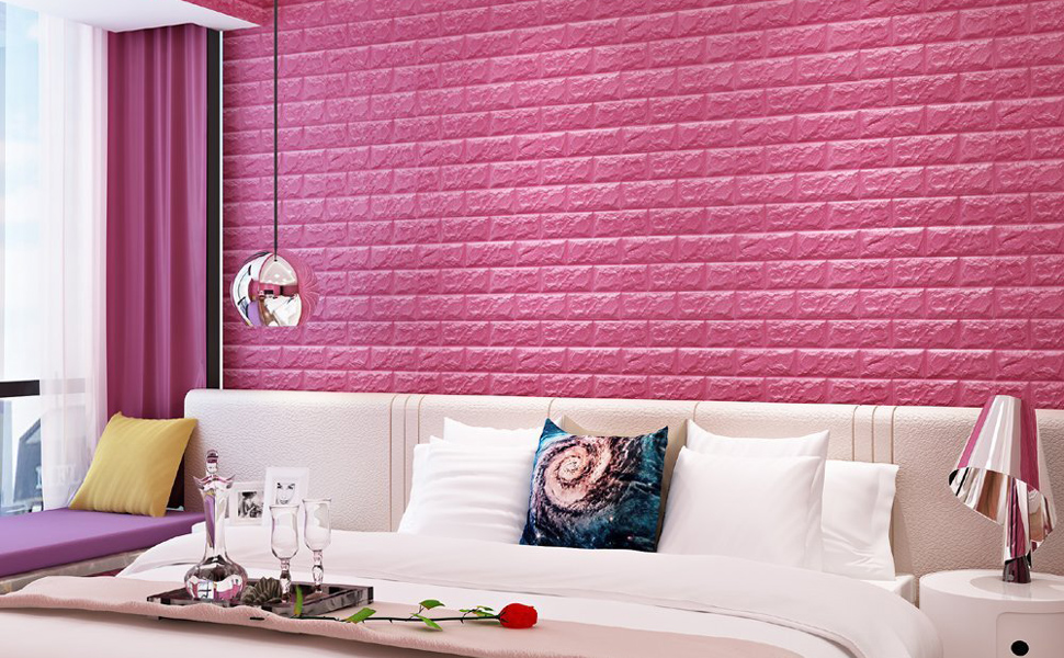 Foam Dinding Pink Fanta - HD Wallpaper 