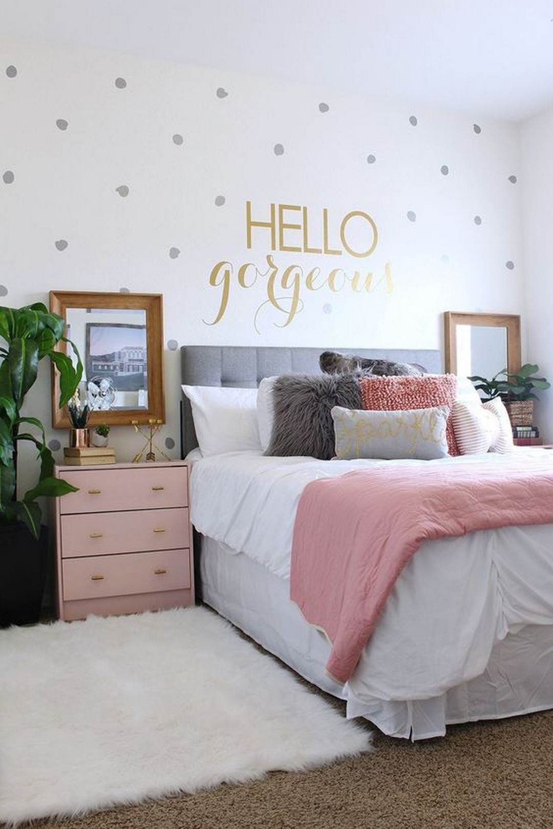 Beautiful Bedroom Decoration - Modern Girl Bedroom Ideas - HD Wallpaper 