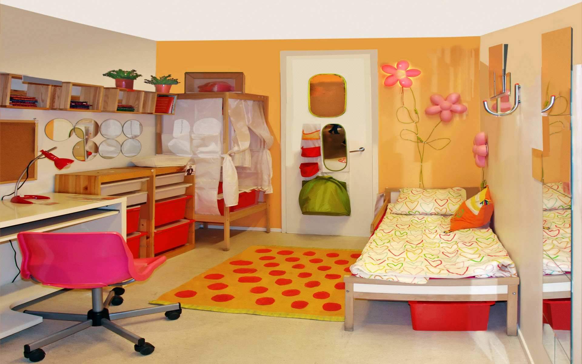 Kids Room Colors For Boys Idolza For Beautiful Bedrooms - Decoration Of Daughter's Room - HD Wallpaper 