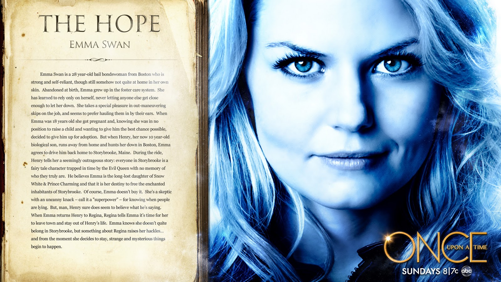 Once Upon A Time Emma Swan Backgrounds - HD Wallpaper 