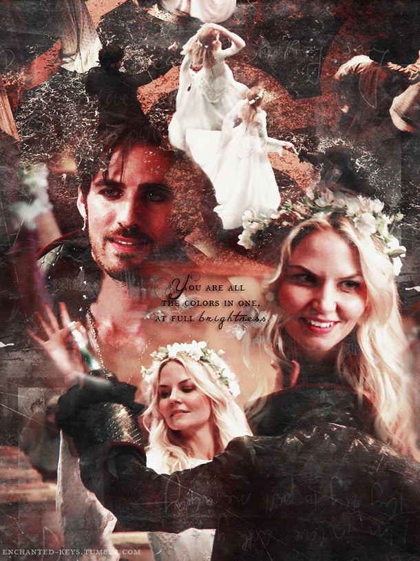 Killian And Emma - Once Upon A Time Quotes Hook And Emma - HD Wallpaper 