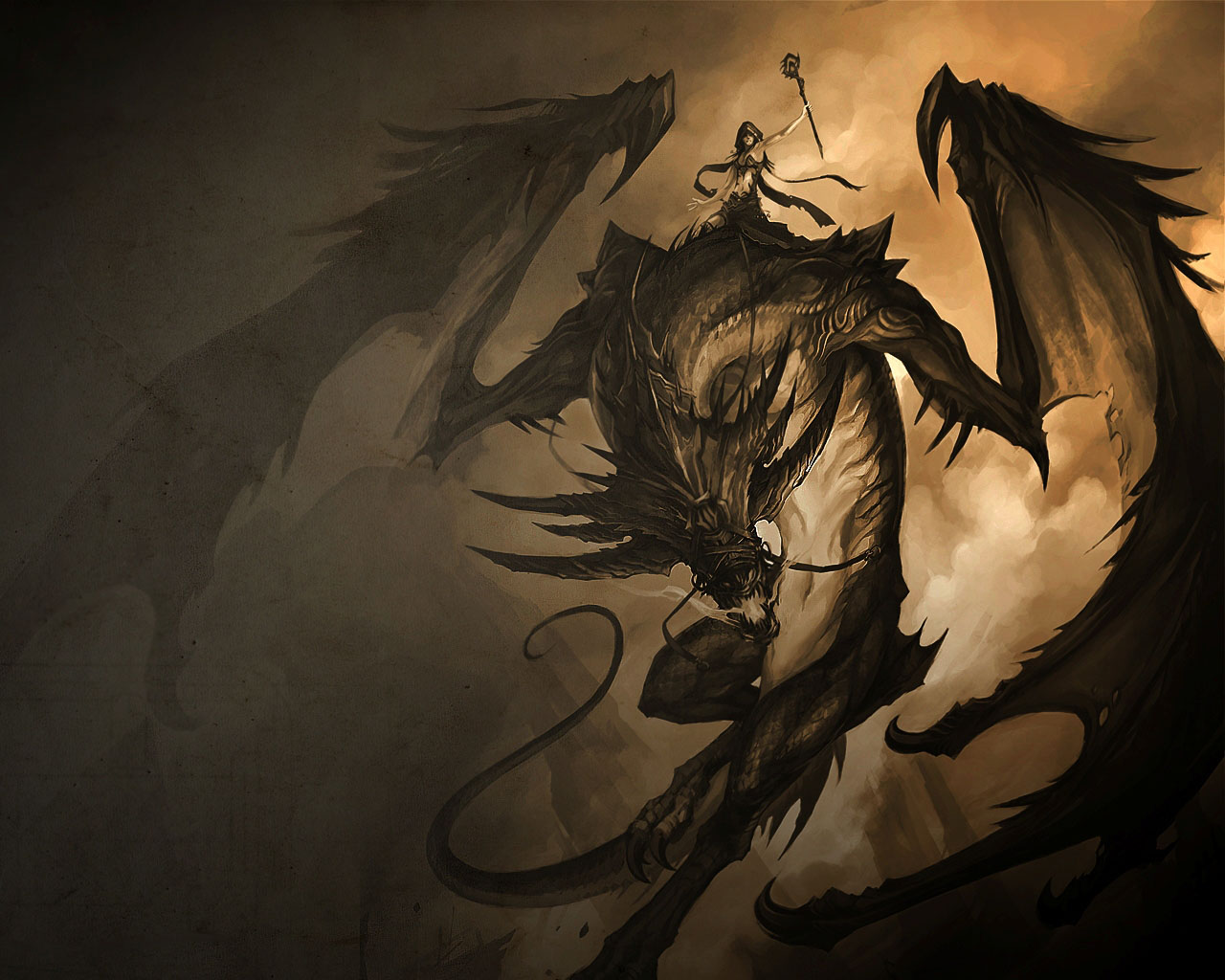 Dragon Hd Wallpaper - HD Wallpaper 