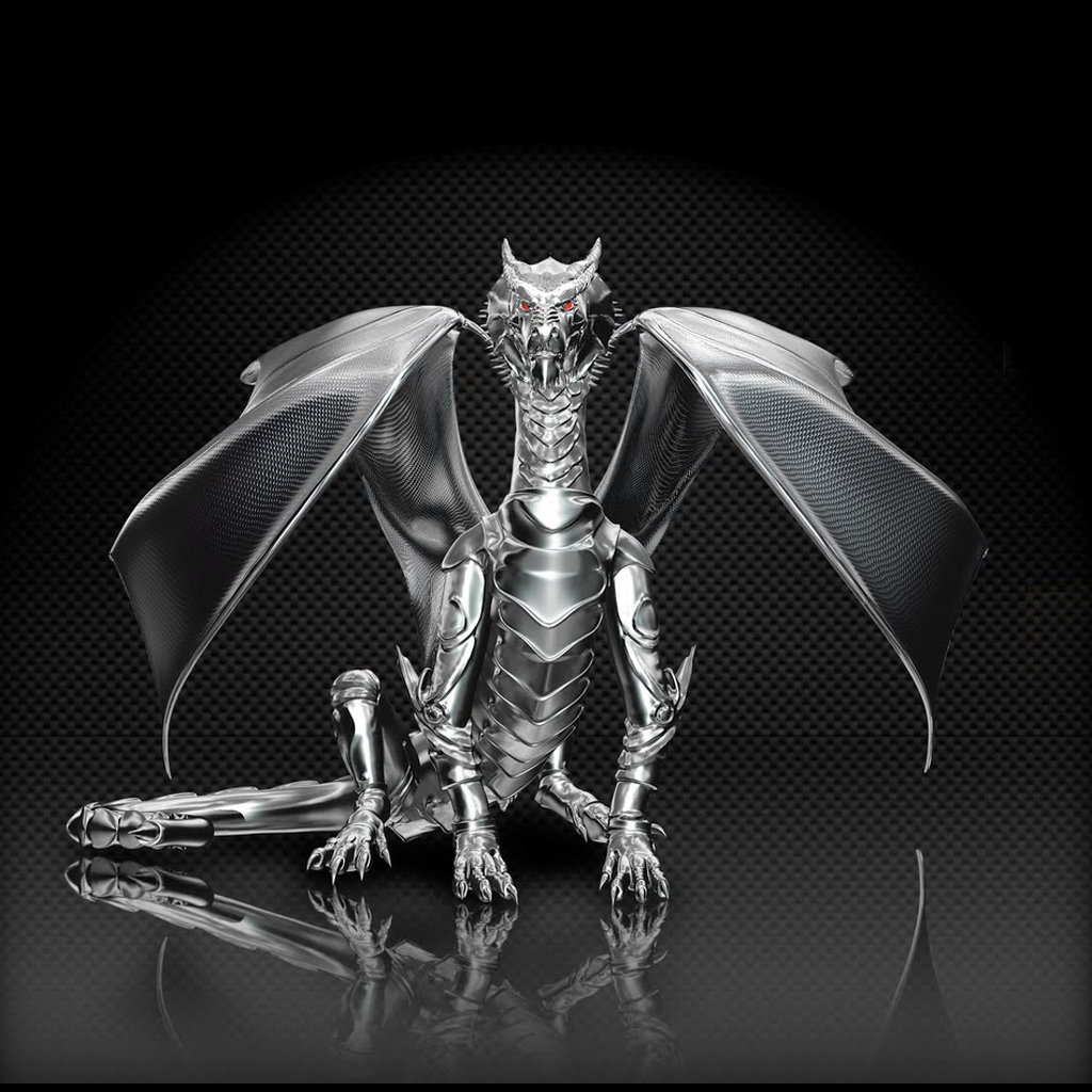 Class Photo Lazy - Cool Metal Dragon - HD Wallpaper 