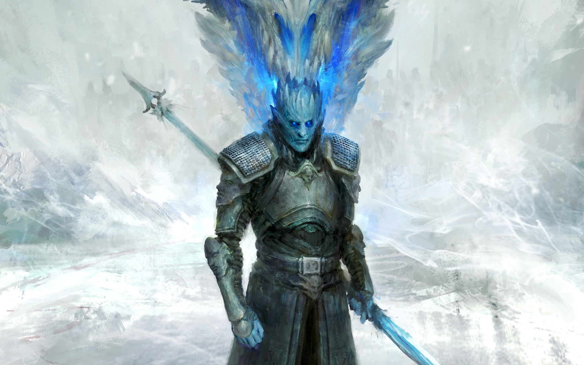 White Walker, Knight King, Dragon, Game Of Thrones, - White Walker King Hd - HD Wallpaper 