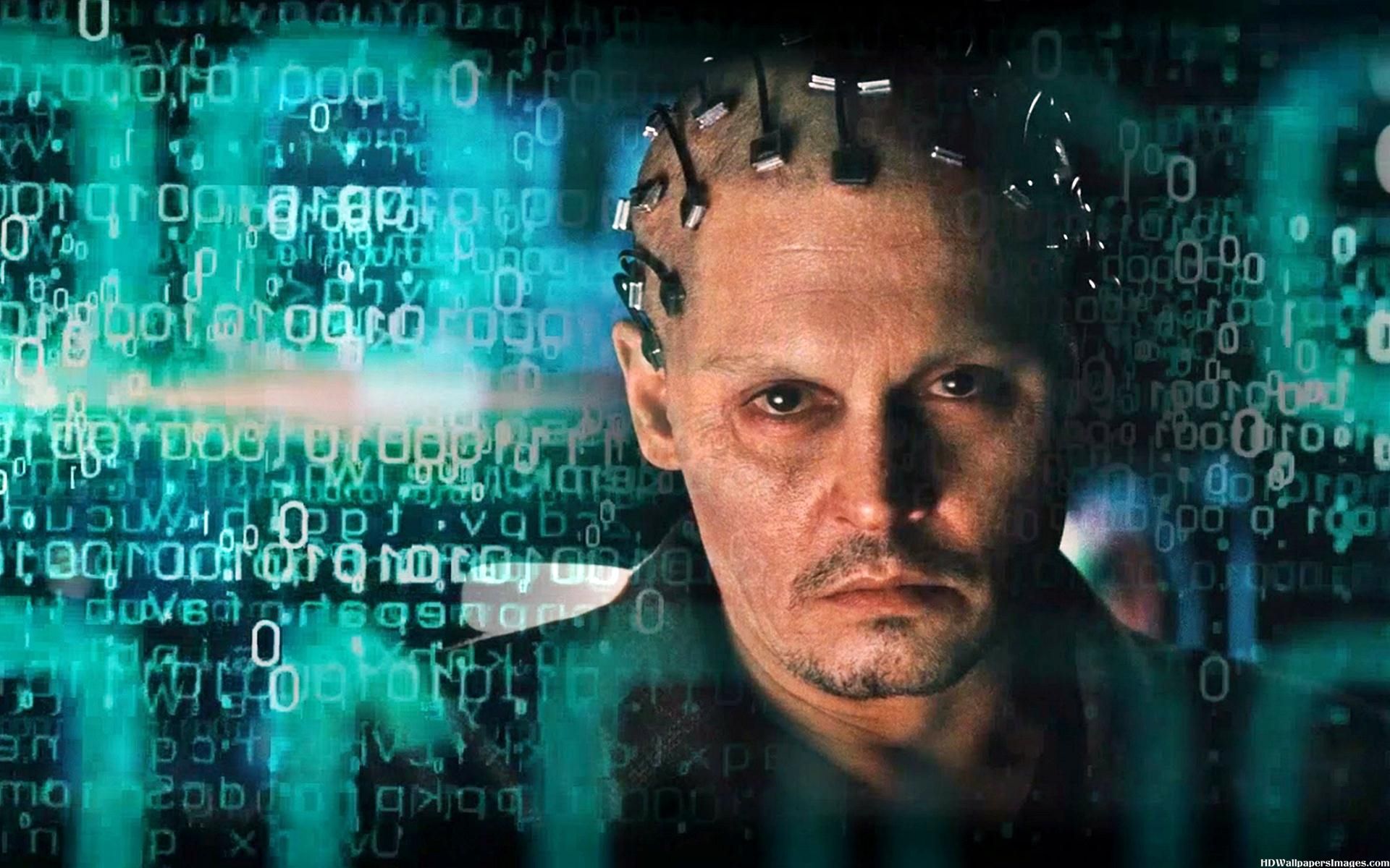 Transcendence Movie Wallpaper Hd Resrs - Johnny Depp Computer Movie - HD Wallpaper 