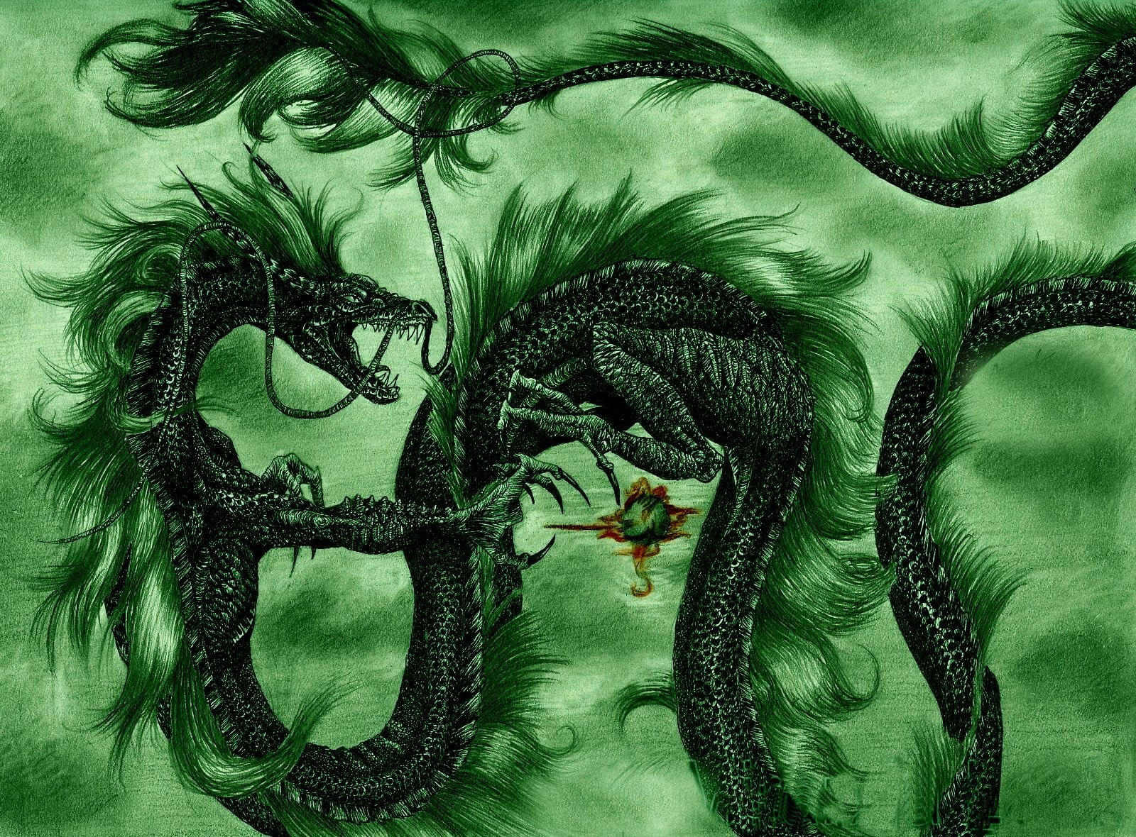 Hình Rồng Xanh Lá 1600x1180 Wallpaper teahubio