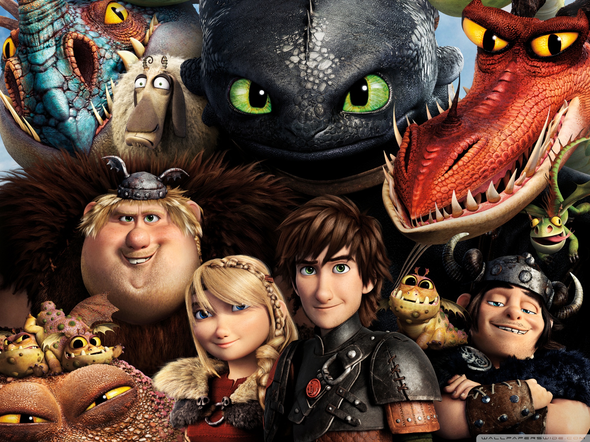 Train Your Dragons Ipad - HD Wallpaper 
