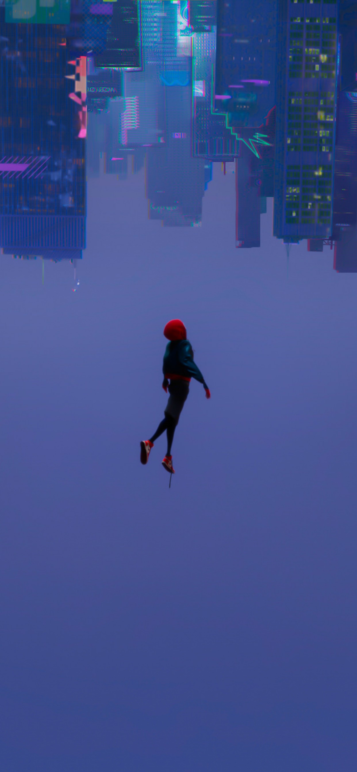 Iphone Xs Max Spider Man - Spiderman Into The Spider Verse Quotes - HD Wallpaper 