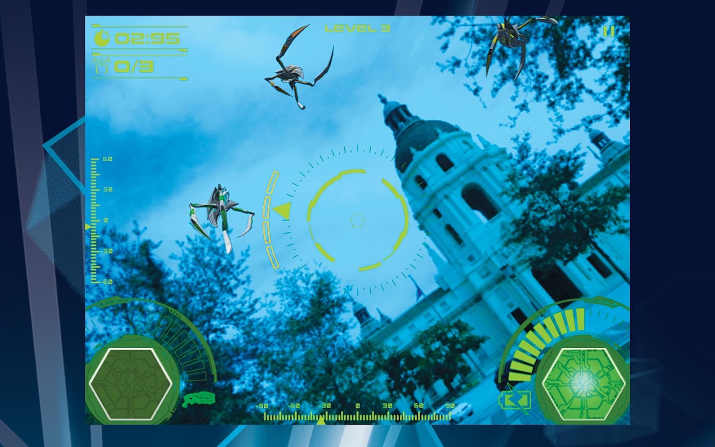 Max Steel Ultralink Invasion - City Hall - HD Wallpaper 