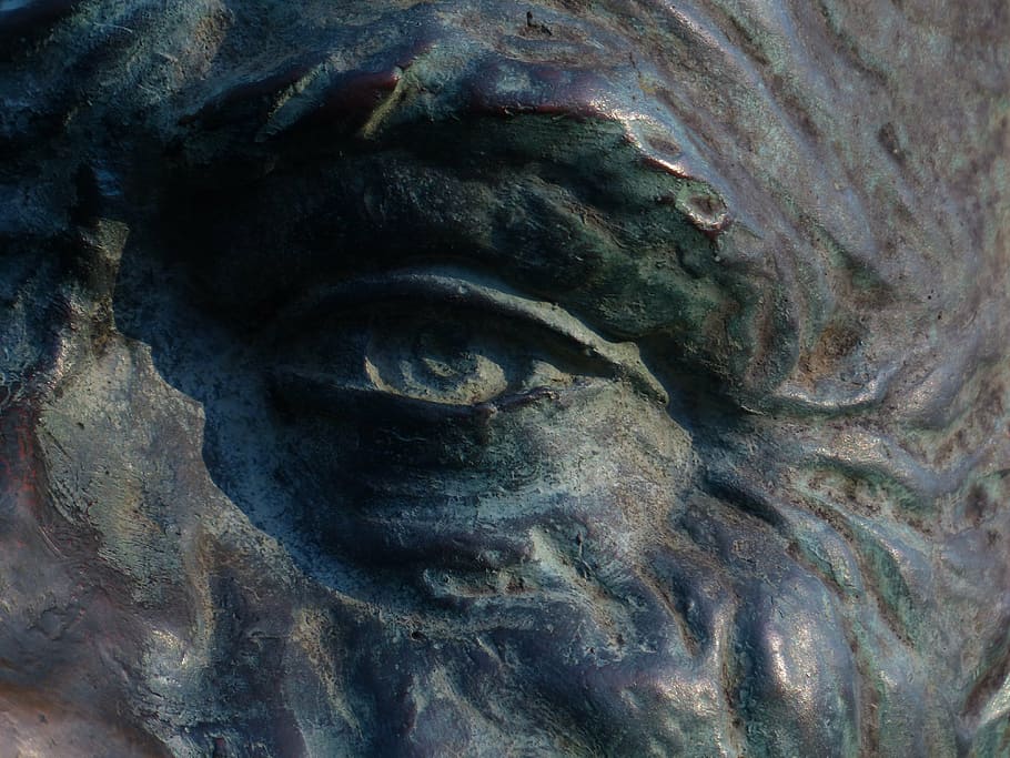 Eye, View, Hypnotic, Hypnosis, Statue, Figure, Bronze, - Göz Heykeli - HD Wallpaper 