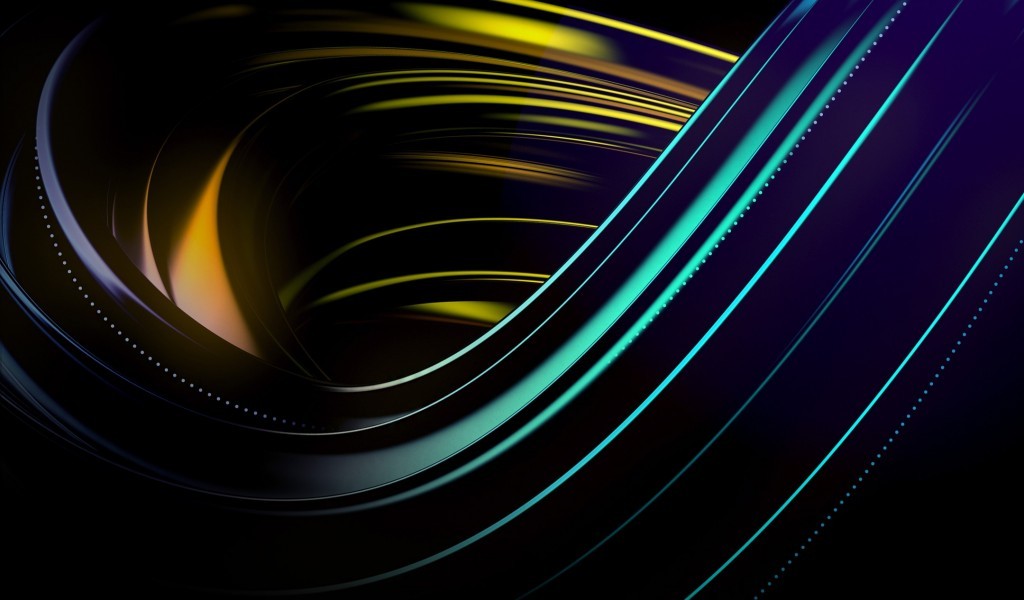 Huawei Honor Play, Lines, Waves - Circle - HD Wallpaper 