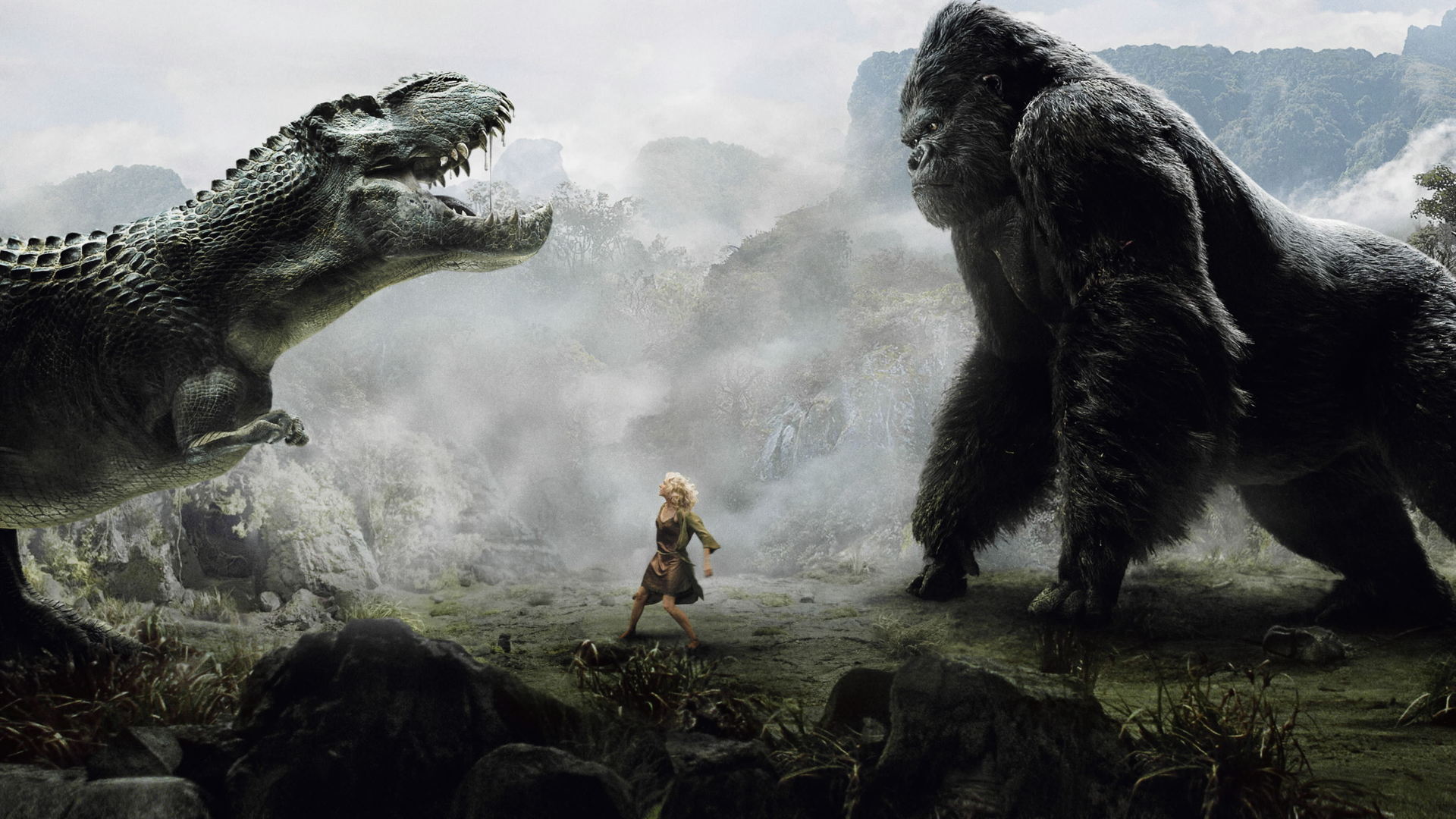 Dinosaur Wallpapers Free Download - King Kong - HD Wallpaper 