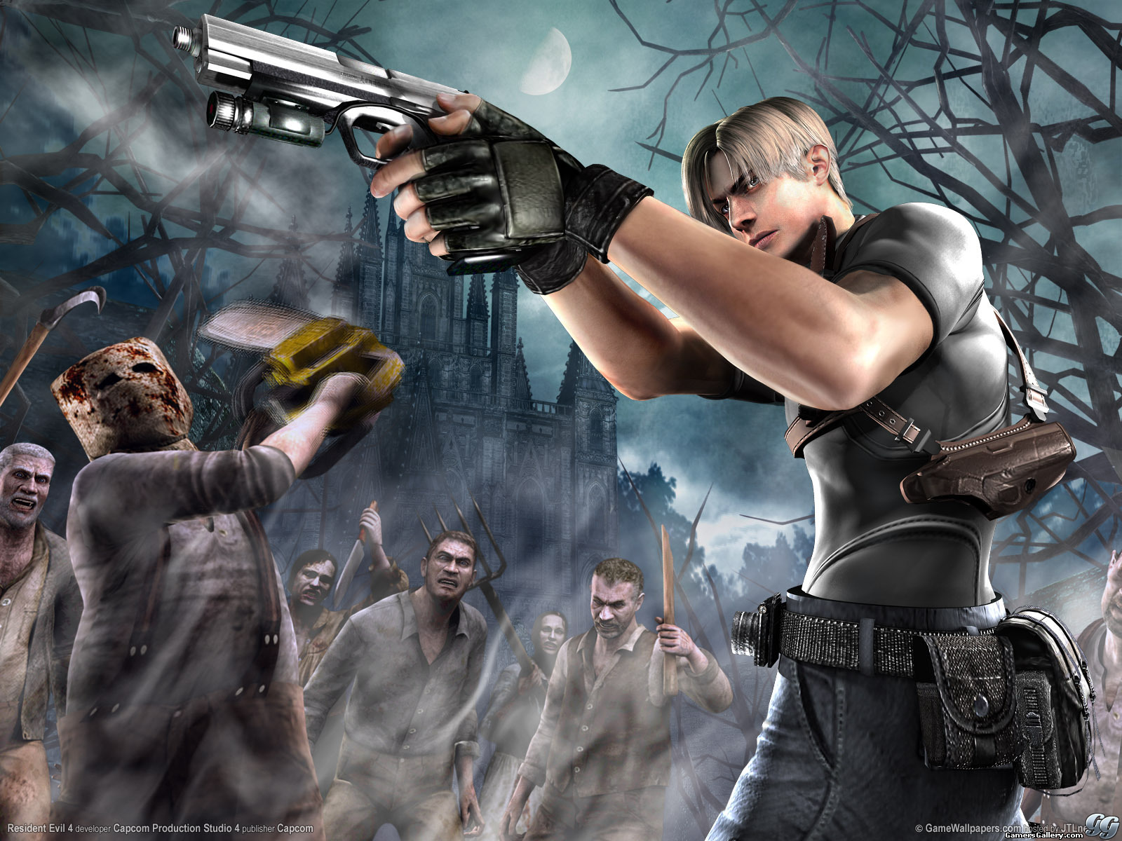 Resident Evil 4 Wallpaper Resident Evil 4 1600x10 Wallpaper Teahub Io