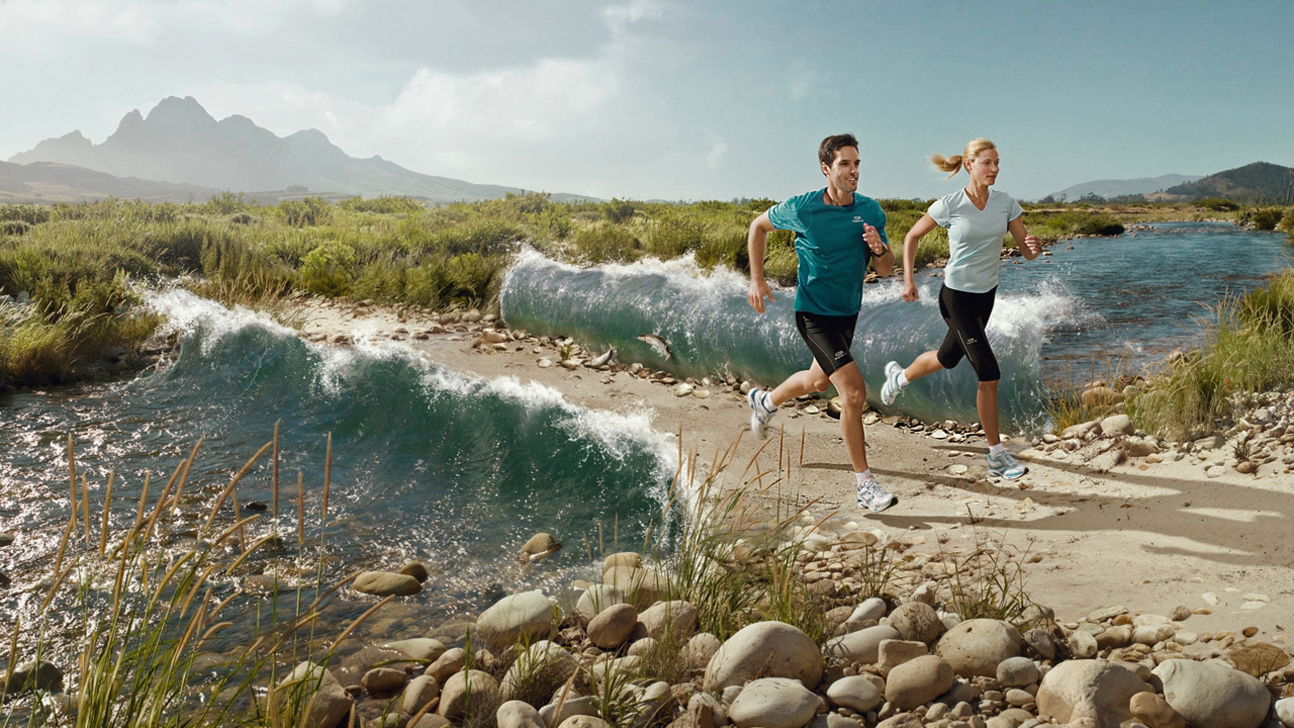 Running In Nature - Running Nature - HD Wallpaper 