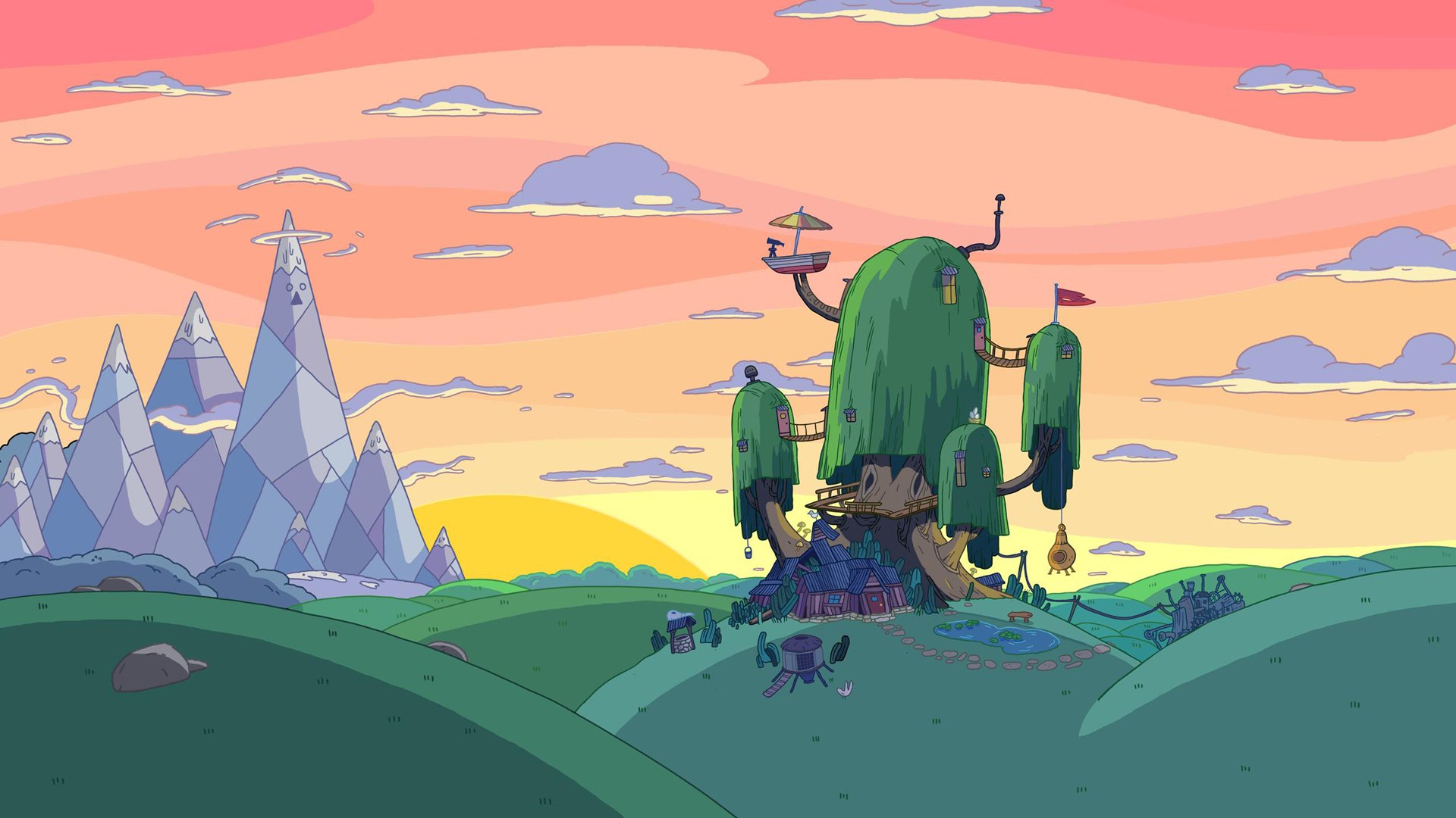 Adventure Time Desktop Background - HD Wallpaper 