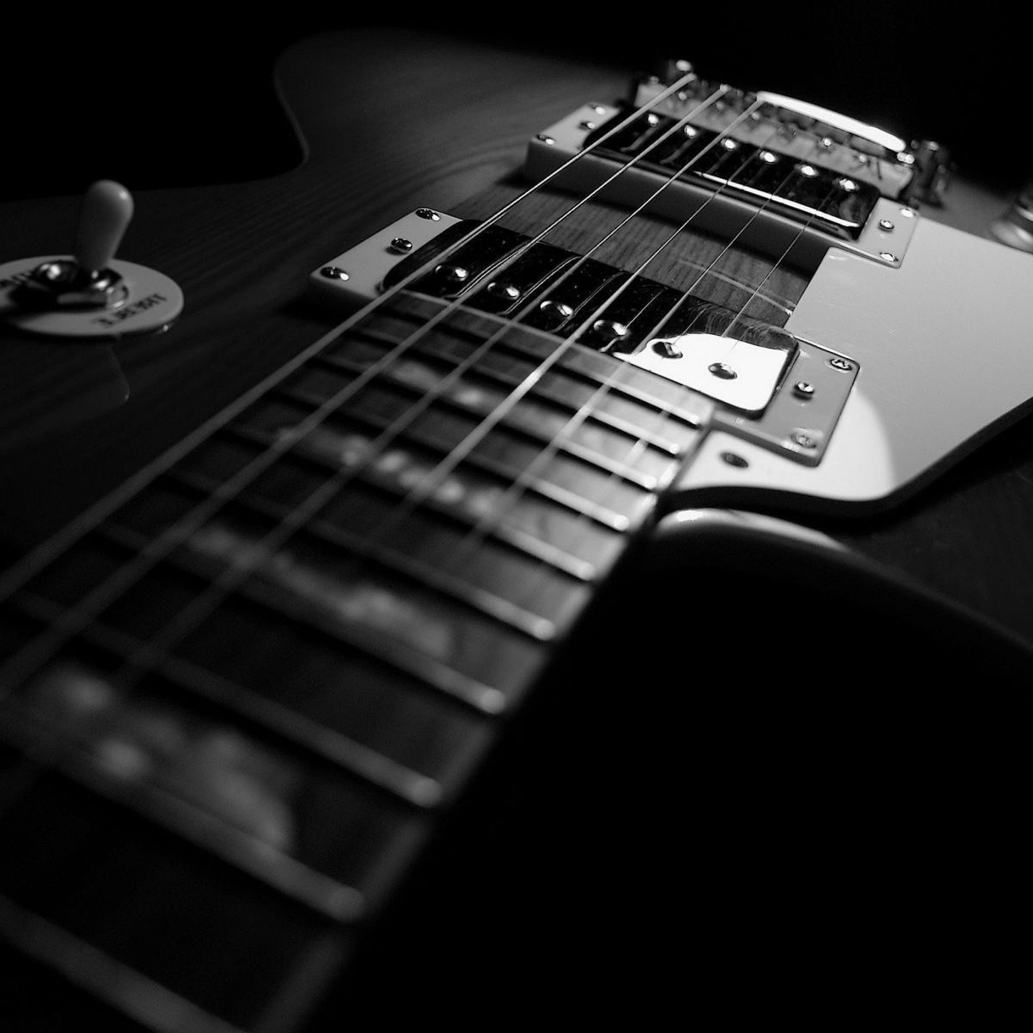 Black Guitar Wallpaper - Electric Guitar Wallpaper Iphone - 2048x2048 ...