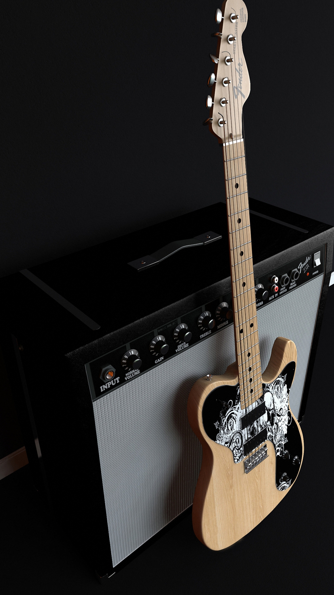 Fender Music Guitar Iphone 6 Wallpapers Hd - Fender Guitar Wallpaper Hd - HD Wallpaper 
