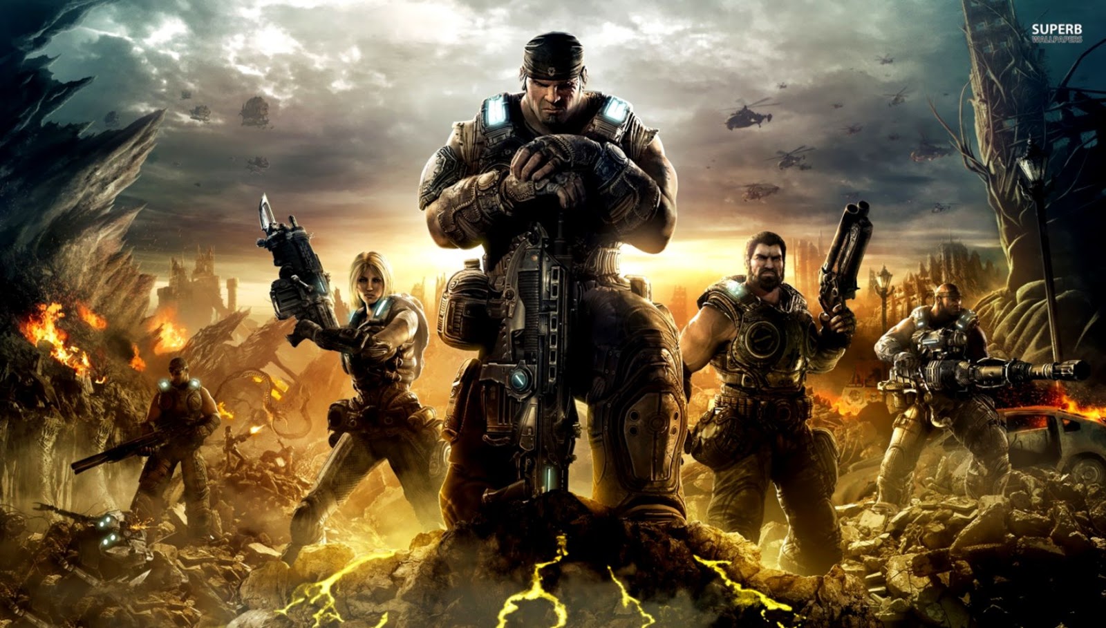 Gears Of War Wallpaper - Gears Of War 4 Hd - HD Wallpaper 