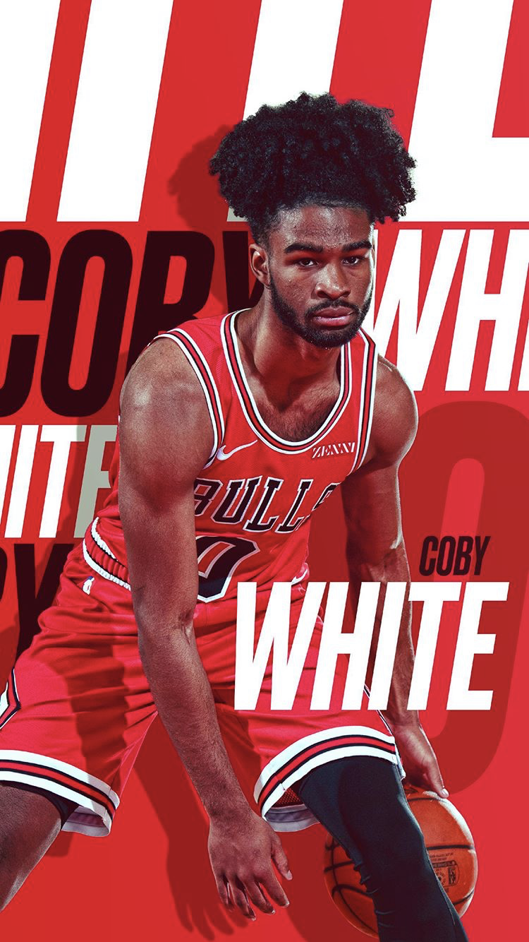 Iphone Coby White Wallpaper Bulls - HD Wallpaper 