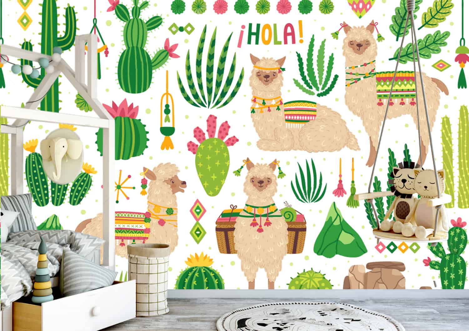 Nursery Colorful - HD Wallpaper 
