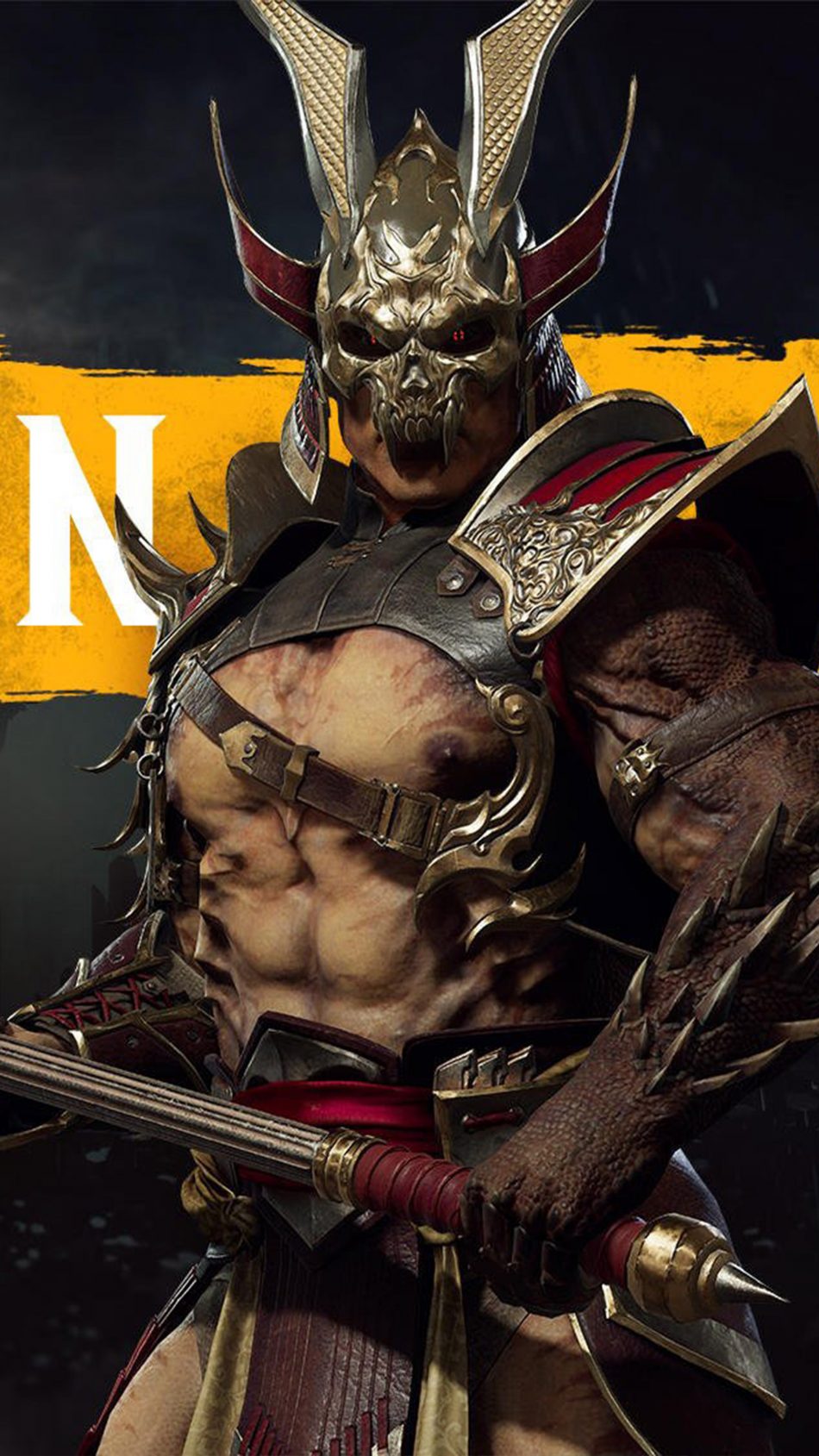 Shao Kahn Mortal Kombat 11 Best Quality 4k Hd Mobile - Mortal Kombat 11 Shao Kahn - HD Wallpaper 