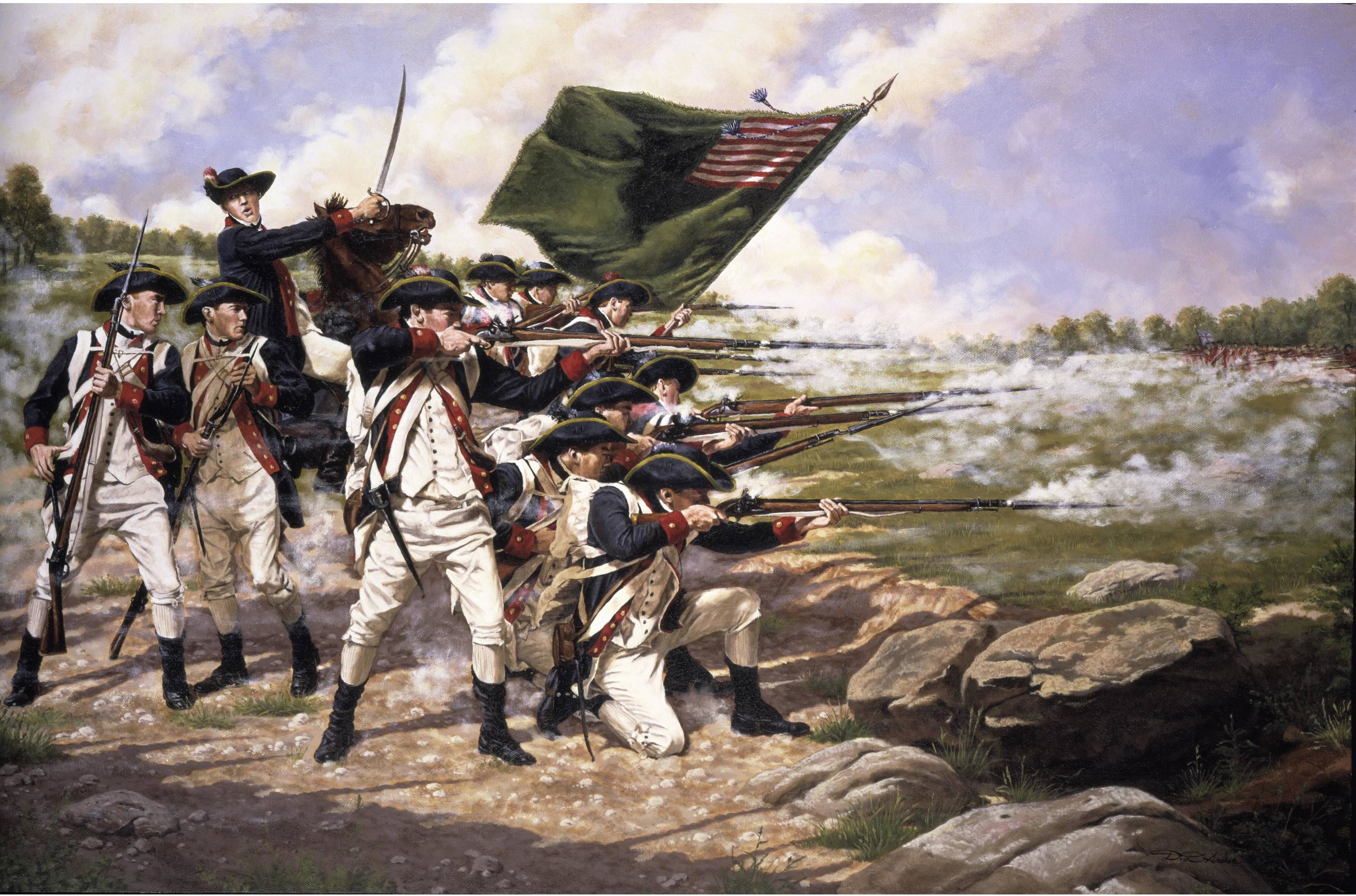 3134x2071, Revolutionary War Wallpaper - Battle Of Long Island - HD Wallpaper 